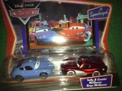 CARS - Sally & Cruisin Lightning Mcqueen - Disney Pixar Die Cast