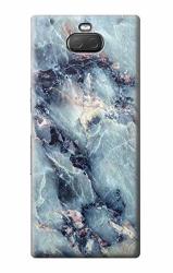 R2689 Blue Marble Texture Graphic Printed Case Cover For Sony Xperia 10 Plus