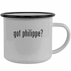Got Philippe? - Stainless Steel 12OZ Camping Mug Black