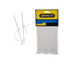 Zenith Cable-ties 2.5X100MM White 50'S Pack Of 10