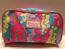 Estee Lauder Lilly Pulitzer Collection 50 Years Limited Spring Pink Cosmetic Bag 2013
