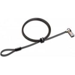 Lenovo Kensington Combination Cable Lock Black 1.8 M Cable Lock From 1.8M