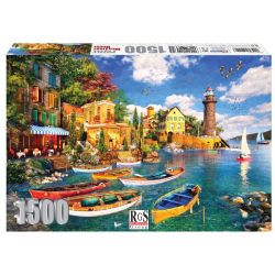 Med Light House 1500 Piece Jigsaw Puzzle