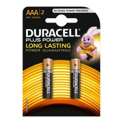 Duracell - Battery Plus Aaa 2 Pack - 4 Pack