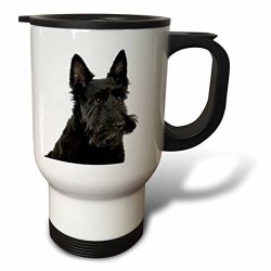 3DROSE TM_21045_1 Scottish Terrier Travel Mug 14-OUNCE Stainless Steel
