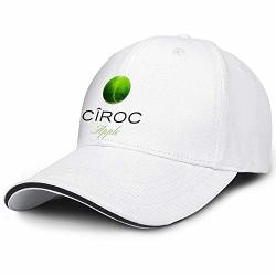 white visor cap