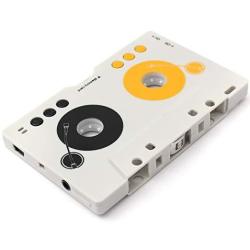 FUNNYTODAY365 Retro Car Telecontrol Tape Audio Cassette Sd Mmc MP3 Player Adapter Kit + Remote