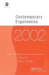 Contemporary Ergonomics 2002 Hardcover