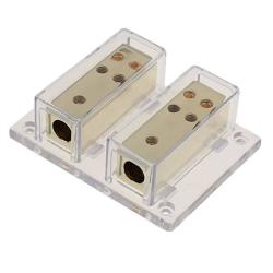 Iztor 150A Line Buss Bar 10 Screw Terminals Ground Distribution Block Kits