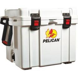 Pelican 35QT Elite Cooler White Case