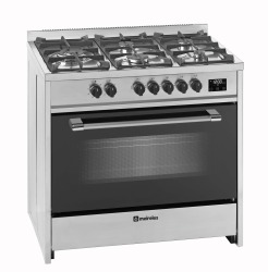 Meireles 90CM Gas electric Cooker - Stainless Steel E915D1N