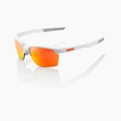 Sportscoupe| Soft Tact White Hiper Red Multilayer Mirror Lens