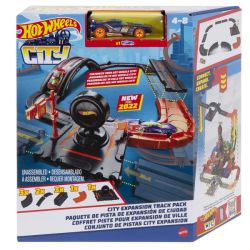 City Expansion Track Pack 10-PIECE Set With 1 Car