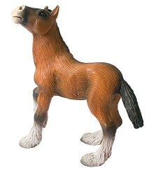 Bullyland Shire Horse Foal Action Figure