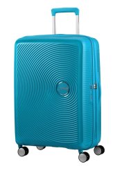 American Tourister Soundbox Spinner Expandable 67CM Summer Blue