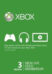 Xbox Live Gold Card - 3 Months