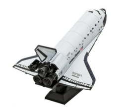 Space Shuttle Atlantis - Steel Model Kit