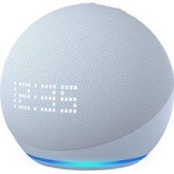 Amazon Echo Dot 5TH Gen With Clock Cloud Blue Parallel Import
