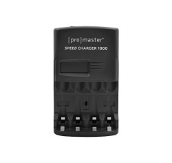 Promaster Speed Charger 1000 With 4-2700 Mah Aa Batteries 1980