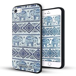 Iphone 5S Case Lizimandu Soft Tpu Textured Pattern Case For Iphone 5S Elephant