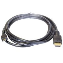 Parrot HDMI Male To Micro Male HDMI Cable 2M CL1002B