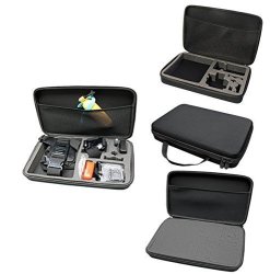 Large Size Shockproof Protective Travel Carry Case Bag For Gopro Hero 2 3 3+ 4 Session Accessories By Maximalpower