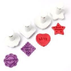 4PC Big Plunger Cutters Mix