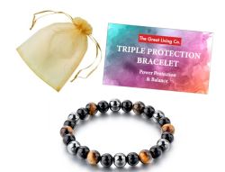 Power Protection Balance-triple Protection Bracelet In Gift Bag & Info Card