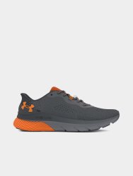 Under Armour Mens Hovr Turbulence 2 Charcoal orange Running Shoes