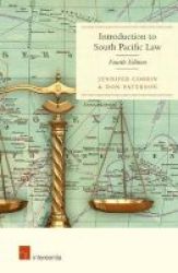 Introduction To South Pacific Law Paperback 4th Revised Edition