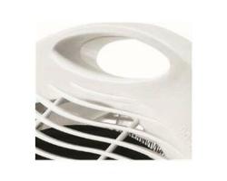 Mellerware Heater Floor Fan Plastic White 2HEAT Settings 2000W Swiss