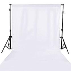 Gfcc White Polyester Photo Booth Backdrop Photography Background 8FTX10FT Graduation Backdrop Curtain