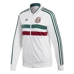Adidas World Cup Soccer Mexico Women's 3 Stripes Track Top XS White