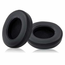Hqrp Pair Black Ear Pads Cushions Replacement Works With Beats Studio Studio 2 Studio 3 Wired B0500 Wireless B0501 Over Ear Headphones Plus Hqrp Coaster