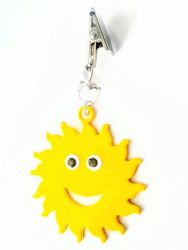 Table Cloth Weights Smiley Sun Design Inyellow