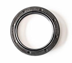 2 PCS Oil Seal 25X40X10 25mmX40mmX10mm Single Metal Case w/Nitrile Rubber Coating 0.984x1.575x0.394 Oil Seal Grease Seal TC |EAI Double Lip w/Garter Spring
