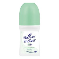 Shower To Shower Roll On Female 50ML - Confident Me