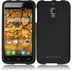 For Alcatel One Touch Fierce 7024W Cover Case Hard Black