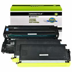 Greencycle 1 Drum + 2 Toner Replacement Toner Cartridges & Drum Compatible For Brother TN570 TN540 DR510 DR-510 TN-570 TN-540 Set DCP-8040 DCP-8040D DCP-8045D