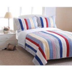 Global Trends Prairie Stripes Quilt Bedding Set