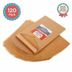  Quarter Sheet Pans 8x12 Inch Pack of 120 Parchment Paper Baking  Sheets by Baker's Signature