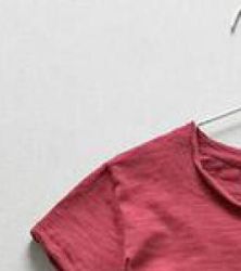 2-10 Years Cotton Fiber Short Sleeve T-shirt Boys - Red 9