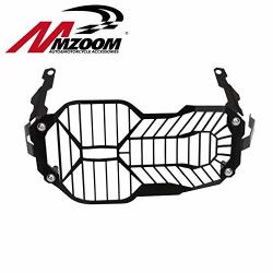 Nhuloan- Motorcycle Accessories Headlight Guard Protector For Bmw R1200GS R 1200 R1200 Gs lc adventure 2013 2014 2015 2016 Black