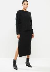 Bonnet Skirt & Top Set - Black