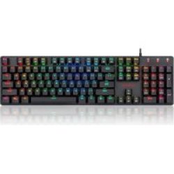 Redragon - Shrapnel Rgb Mechanical Gaming Keyboard - Black