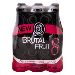 Brutal Fruit - Cranberry Rose Nrb 6X275ML