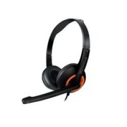 SONICGEAR Xenon 2 Headset With Microphone Sunny Orange XENON2BORANGE