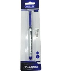 Liqui Liner Roller Ball Pen Blue Single – Medium 0.7MM Nib Smooth Flowing Liquid Ink Use The Pens For Everyday Writing And Drawing