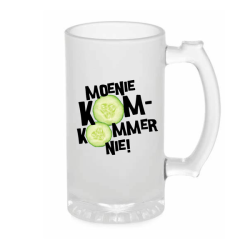 Moenie -frosted Beer Mug