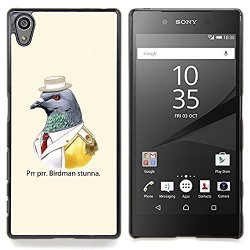 Queen Pattern - For Sony Xperia Z5 5.2 Inch Smartphone - Funny Birdman - Impact Case Cover With Art Pattern Designs